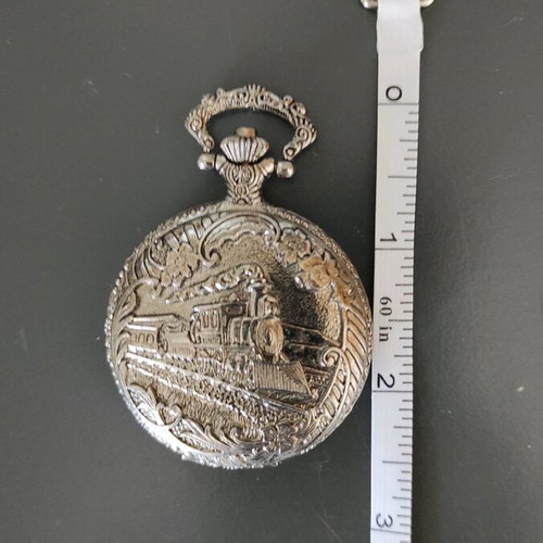 Vintage pocket watch like new, silver