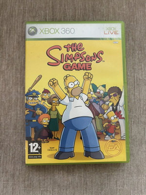 The Simpsons Game Xbox 360 μεταχειρισμένο, αγγλικό πλήρες
