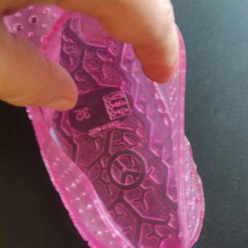 Children's pink water shoes new, for pool and swimming