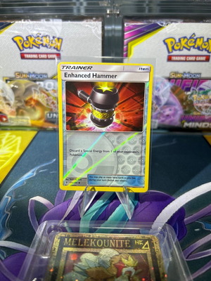 Pokemon card Enhanced Hammer reverse holo Guardians Rising 2017 new