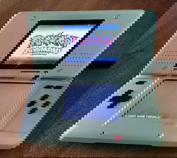 Nintendo ds fat Silver