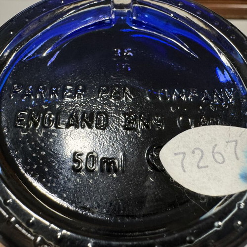 Parker Penman Writing Ink Sapphire Blue new, vintage fountain pen ink 50ml