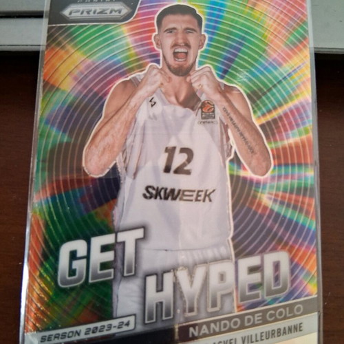 Panini Prizm Euroleague 2023-24 Nando De Colo Get Hyped card like new