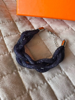 Folli Follie bracelet like new, blue and silver