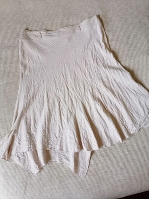 New Look linen viscose skirt XXL like new, beige