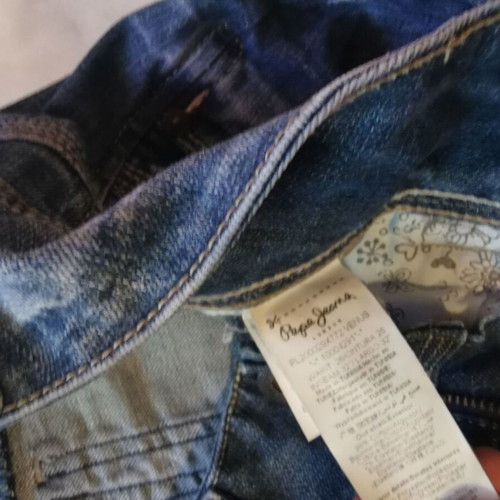 Τζιν Pepe Jeans London μοντέλο Venus slim straight σαν καινούργιο, μπλε