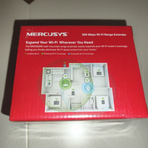 Mercusys Wi-Fi Range Extender MW300RE 300Mbps MIMO Ver. 4 new sealed