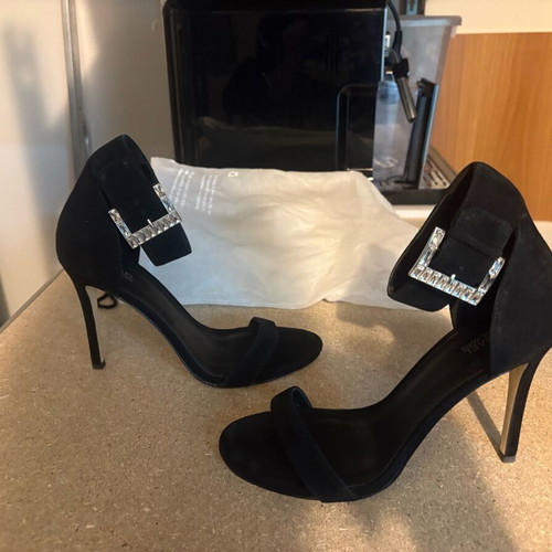 Michael Kors black suede pumps new, size 38