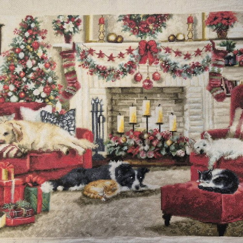 Christmas Pets new handmade tapestries