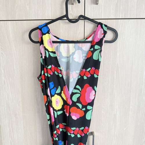 Karavan maxi dress like new with floral pattern