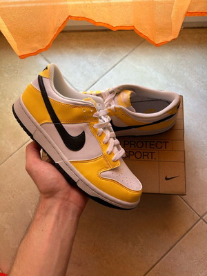 Nike Dunk Low Next Nature Older, Καινούργια, Μέγεθος 39, Λευκό-Κίτρινο