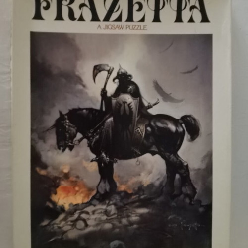 Death Dealer Frazetta puzzle used, 551 pieces