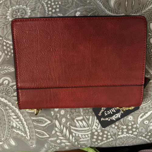 Shoulder bag like new, red