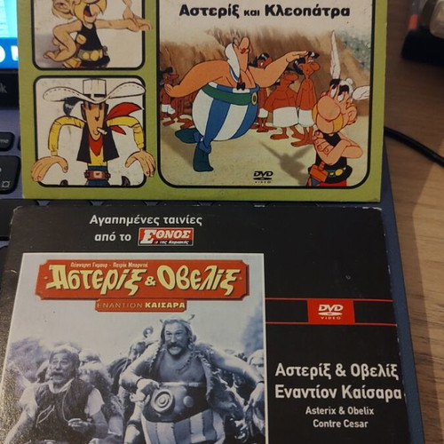 Asterix and Cleopatra & Asterix and Obelix Against Caesar DVDs used