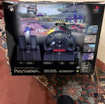 PlayStation steering wheel new