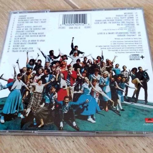 Grease soundtrack CD used, 1998 reissue