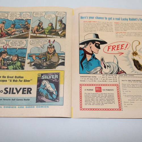Lone Ranger #94 Dell 1956 comic used, English