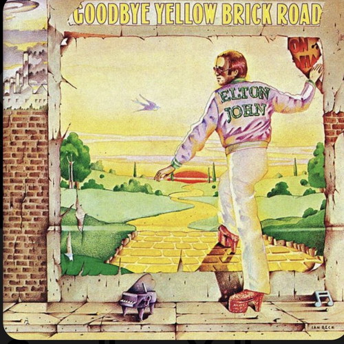 Goodbye Yellow Brick Road Elton John vinyl LP used, 1973 Germany