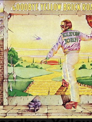 Goodbye Yellow Brick Road Elton John vinyl LP used, 1973 Germany