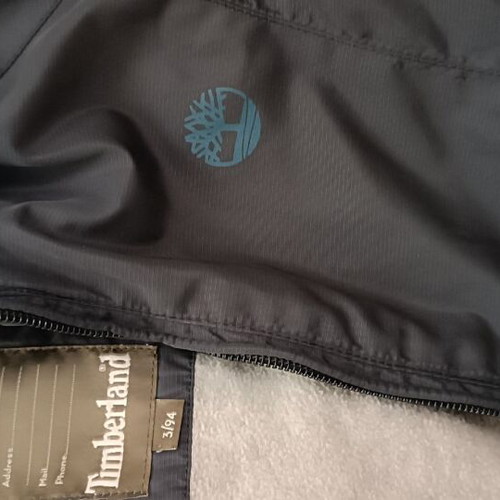 Timberland kids jacket used, 3 years, gray and blue, 94 cm