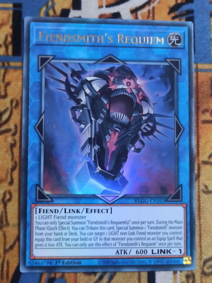Fiendsmith's Requiem Link Monster κάρτα σαν καινούργιο