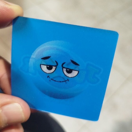 Emoji lenticular cards, set of 18
