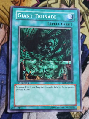 Giant Trunade Spell Card σαν καινούργιο