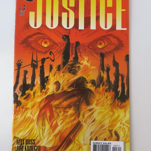 Justice complete set #01-12 near mint, Alex Ross art, English
