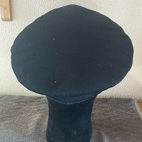 Royal Navy senior officer cap used