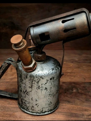 Collectible British Military Blowtorch 1944 used, SH&S
