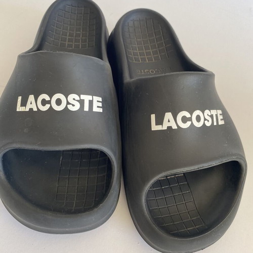 Lacoste Slides black size 35 like new