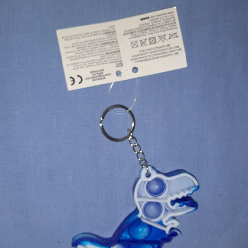 Dinosaur Keychain new, 10 centimeters with key ring