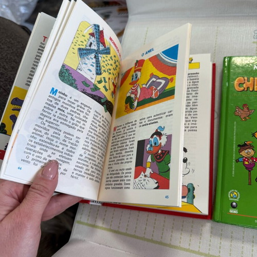 Manual do Professor Pardal and Manual Chicco Bento used, bundle lot