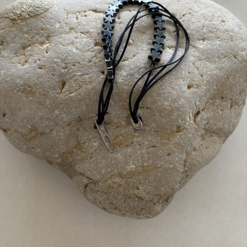 Apriati Multi-Cord 925 Sterling Silver Fixed Star Bracelet like new