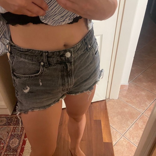 Zara shorts grey one size