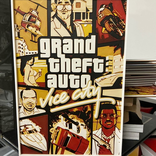 Grand Theft Auto Vice City decorative item new, PLA