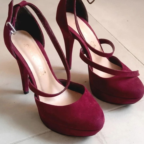 Sante suede pumps size 37 used, 1+1 gift set