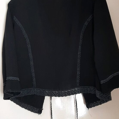 Verzo 3/4 black cardigan like new