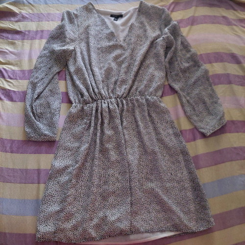 Mango dress size S like new, black and white