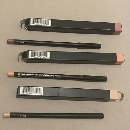 MAC lip pencils in nude shades, discontinued
