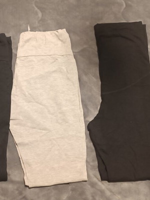 Maternity leggings like new, black, size M