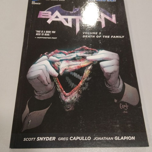 Batman New 52 Vol.3 The Death of the Family TPB like new