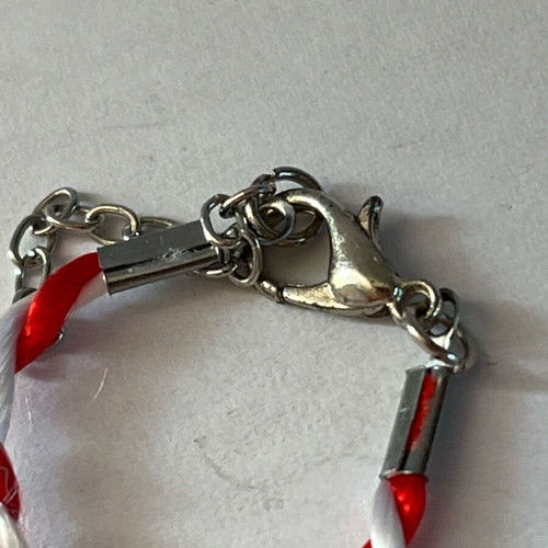 Martis bracelets set of 2 with metal decorations like new