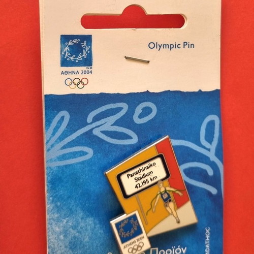Collectible pins Athens 2004, set of 4, new