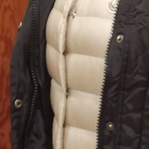 Moncler Liana sleeveless down vest new, white, size M