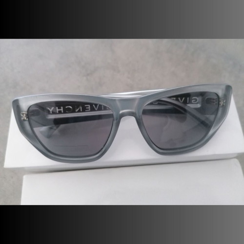 Givenchy 7202S Sunglasses New Grey Silver Acetate