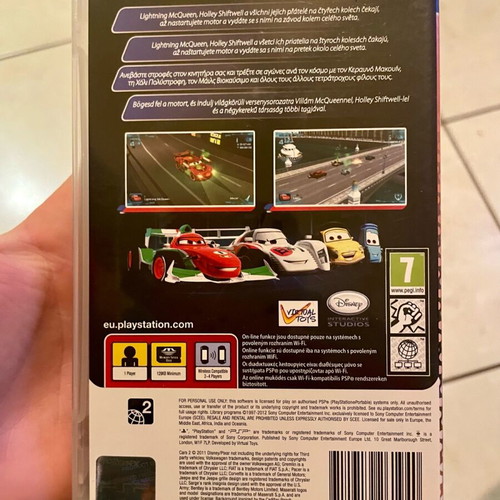 Cars 2 for PSP like new with case and manual