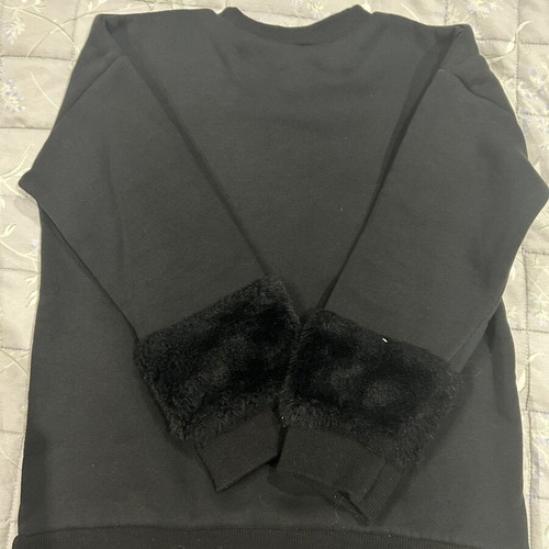 Alouette Girl's Black Shirt like new, size 116 cm, age 6