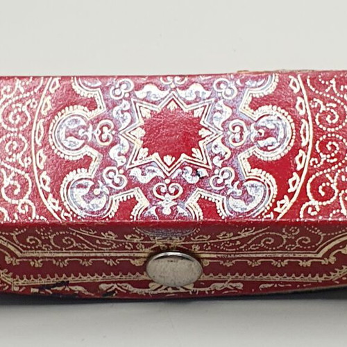 Old lipstick case like new, height 9cm