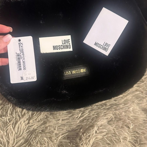 Love Moschino black hand bag new with tags